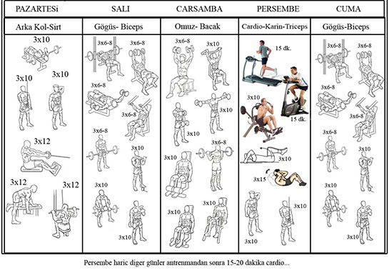 Vcut Gelitirme Antrenman Program